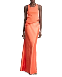 Vince Satin Maxi Skirt