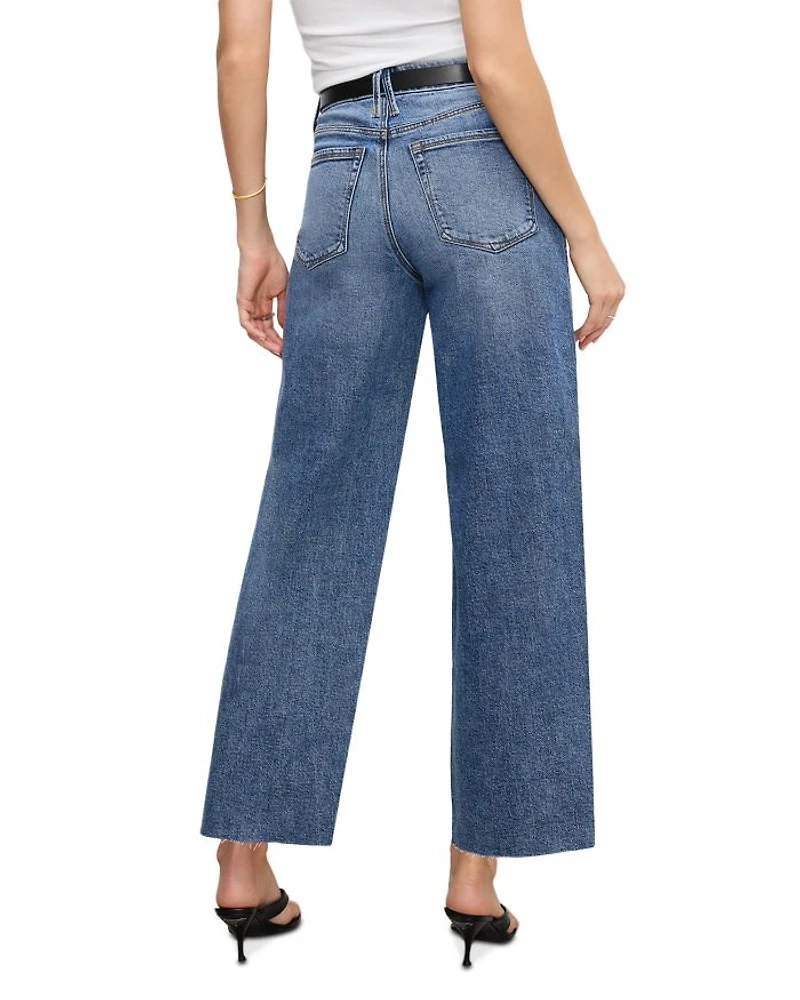 Good Skate Wide Cropped Jeans Indigo978