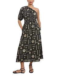 Rails Rome One Shoulder Dress