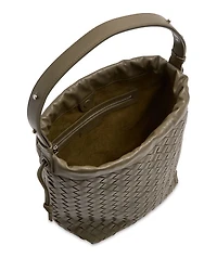 Avenue Intrecciato Leather Shoulder Bag
