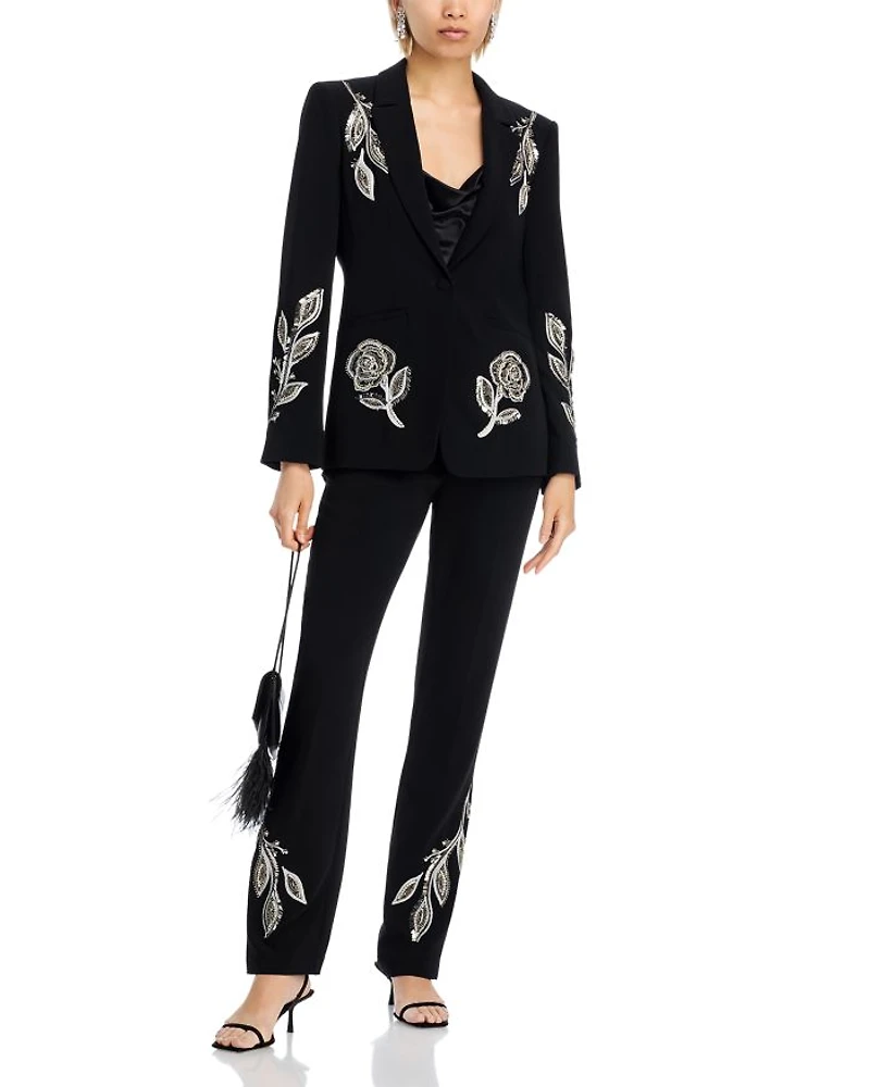 Karlie Metallic Paisley Blazer