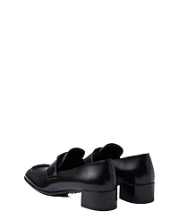 Women's Brushed Leather Loafers