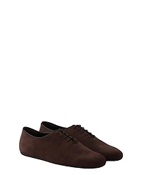 Prada Men's Suede Laced Shoes
