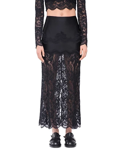 Lace Maxi Skirt