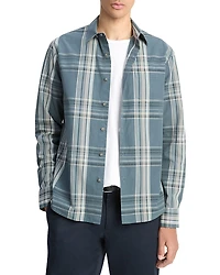 Vince Lorimer Plaid Long Sleeve Shirt