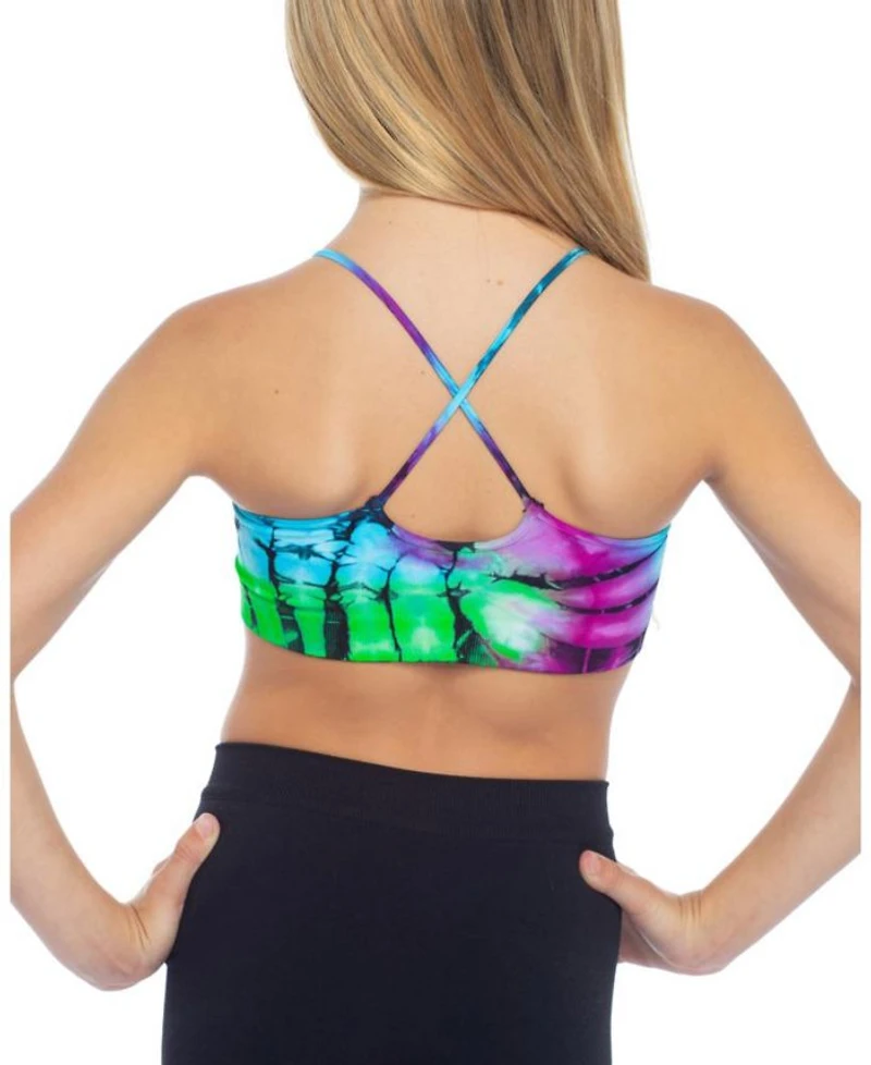 Swirl Tie Dye Bra Cami - Big Kid