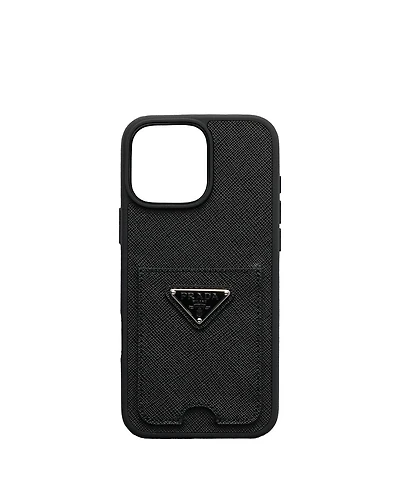 Prada Saffiano Leather Case for Iphone 16 Pro Max