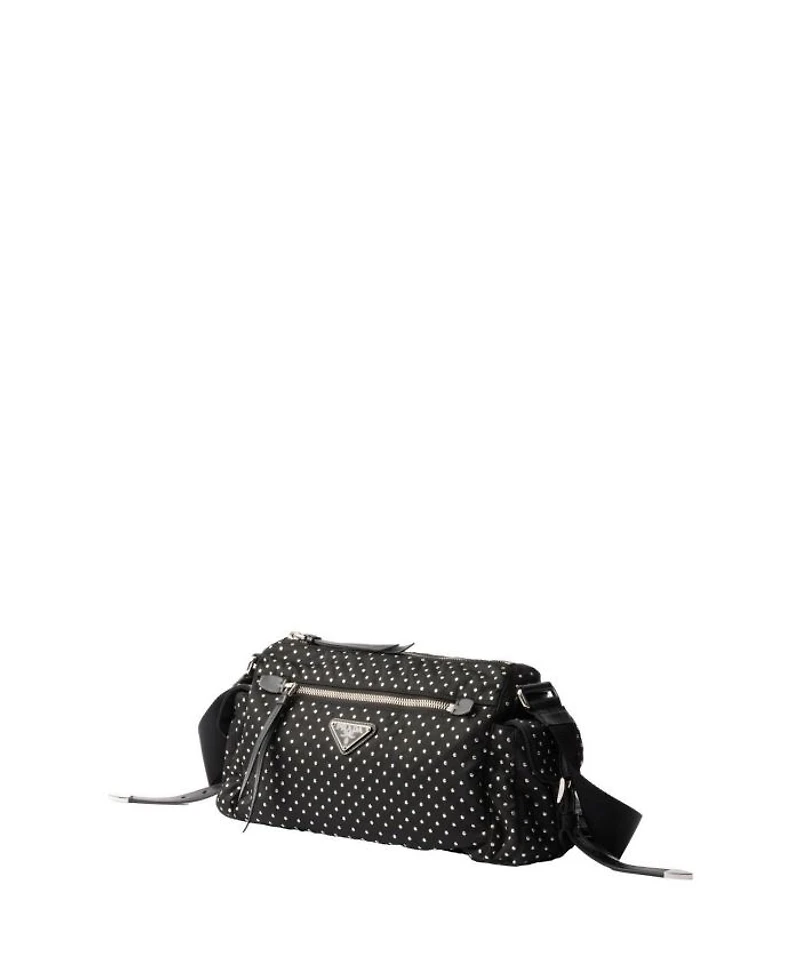 Re-Nylon Bag with Studs