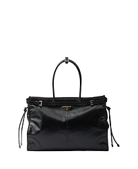Bonnie Extra Large Convertible Leather Shoulder Handbag