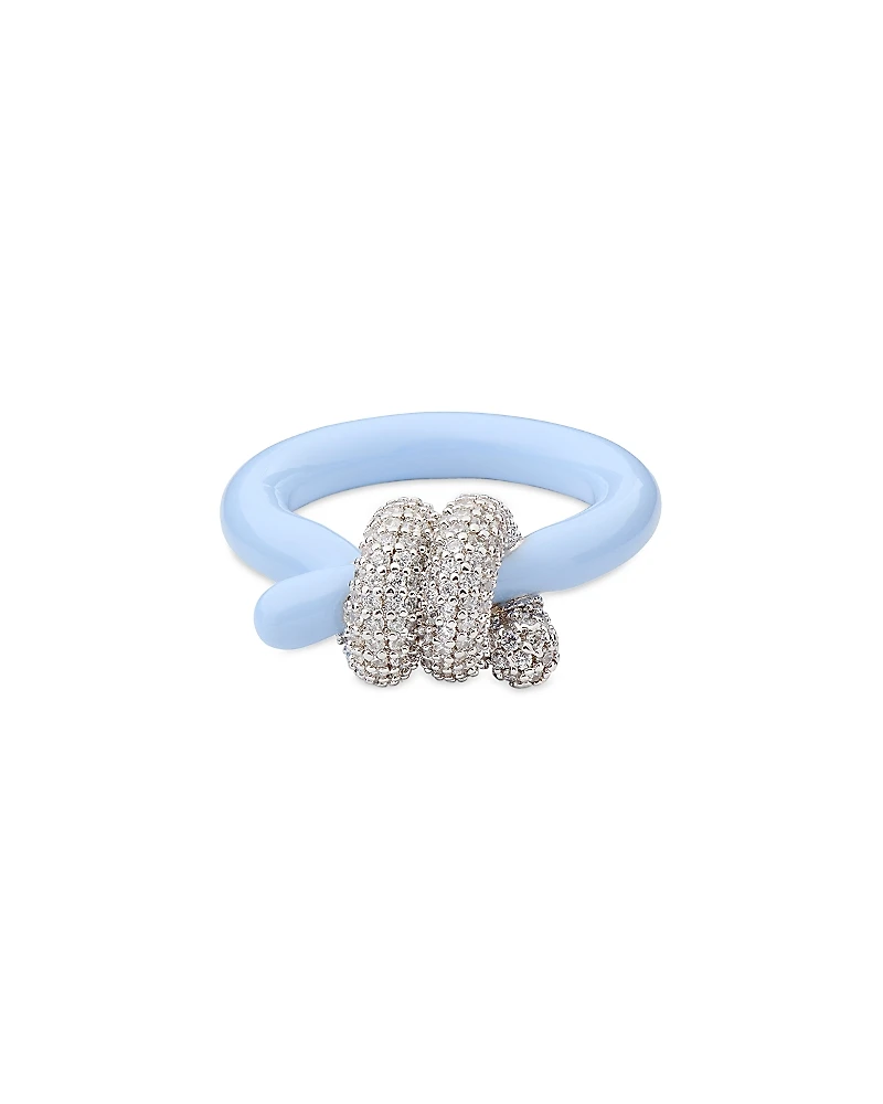 kate spade new york Ropes & Knots Pave Ring