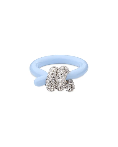 kate spade new york Ropes & Knots Pave Ring