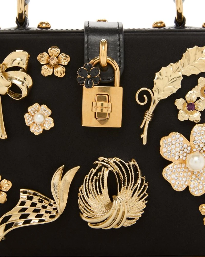 Small Embellished Top Handle Bag