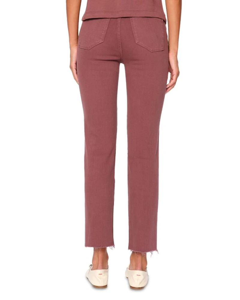 Mara Straight Mid Rise Instasculpt™ Ankle Jeans Dried Rose