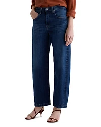 Hattie High Rise Cropped Barrel Jeans VP Dynasty