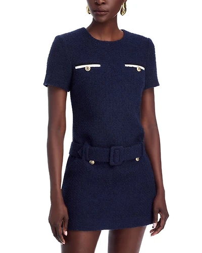 Boucle Mini Dress