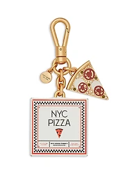 kate spade new york Slice Embossed Leather Bag Charm