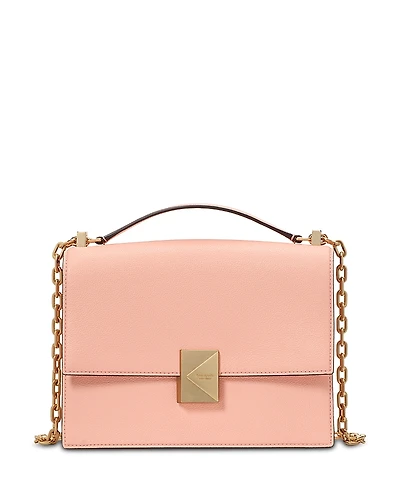 kate spade new york Deco Pebbled Leather Small Chain Shoulder Bag