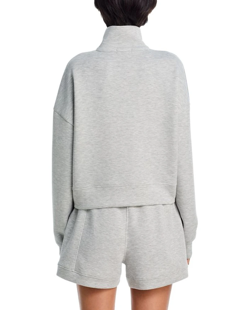 Long Sleeve Cropped Pullover Sweatshirt - Exclusive