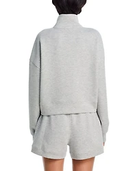 Long Sleeve Cropped Pullover Sweatshirt - Exclusive
