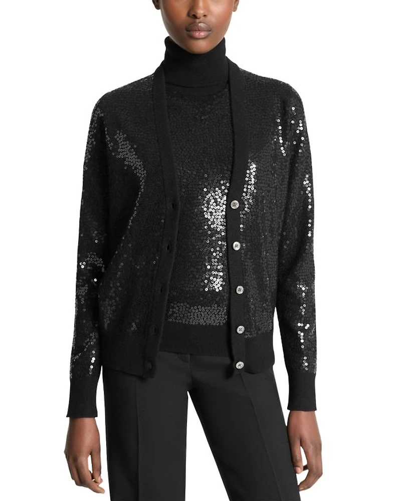 Cashmere Embellished Cardigan