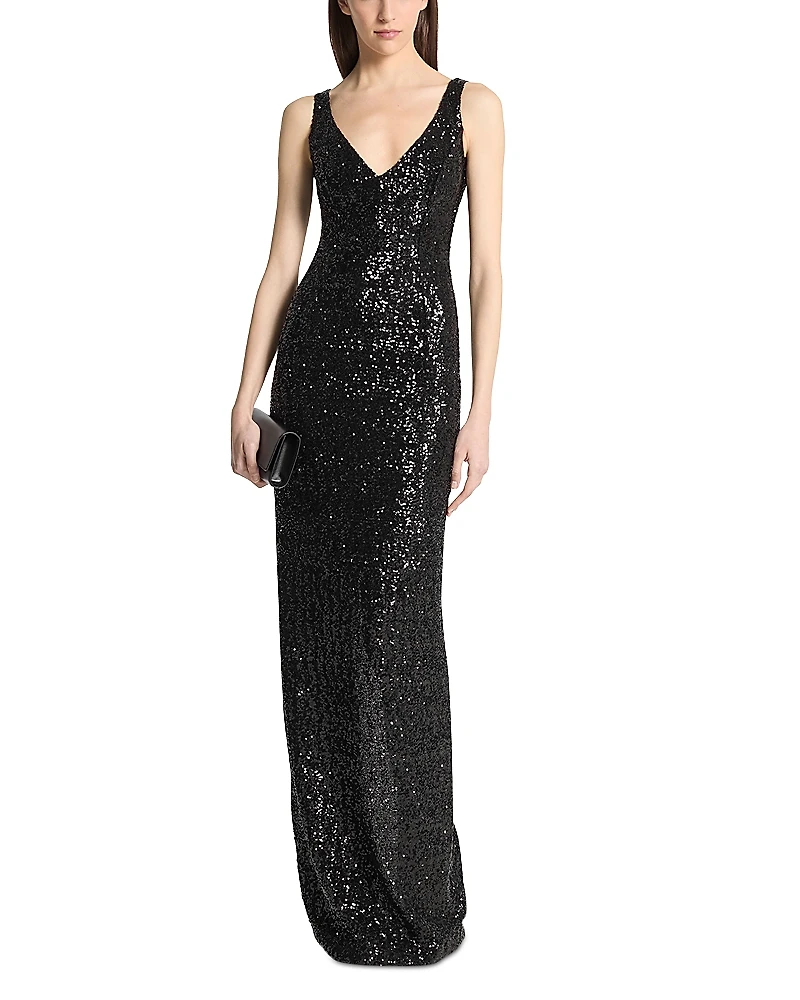 Michael Kors Collection Sequined Gown