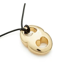 Gemini Link Adjustable Cord Pendant Necklace, 44"