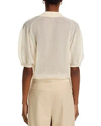 Blouson Polo Sheer Crepe