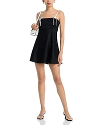 Morgan Babydoll Mini Dress