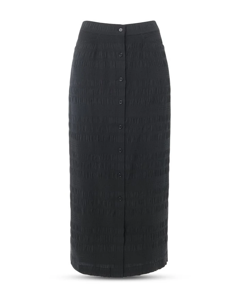Sienna Plissé Midi Skirt