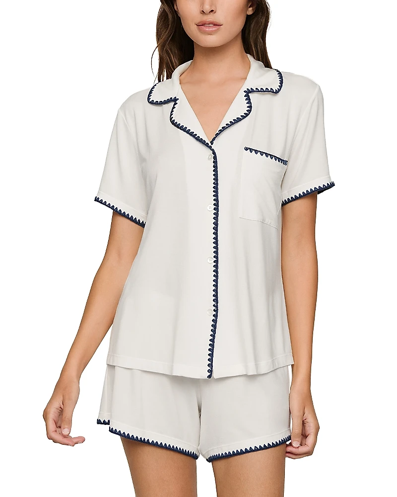 Eberjey Frida Relaxed Shorts Pajama Set