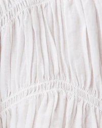Melani Smocked Peplum Top