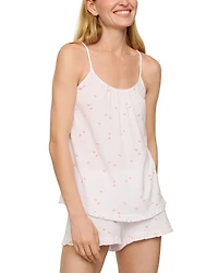 Eberjey Gisele Printed Camisole & Shorts Pajama Set