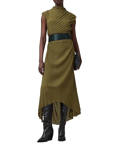 Allsaints Rayanna Pleated Dress