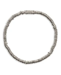 Sterling Silver Heishi Bracelet