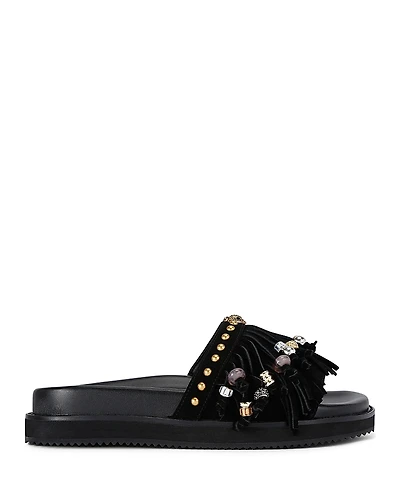 Kurt Geiger London Women's Kensington Fringe Sandals
