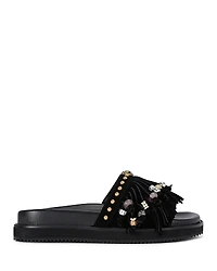 Kurt Geiger London Women's Kensington Fringe Sandals