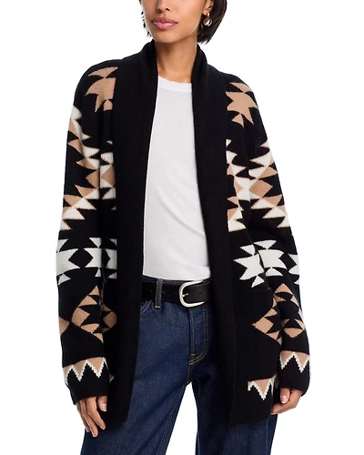 Aztec Cashmere Cardigan - Exclusive