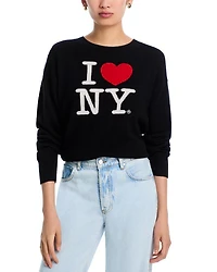ILNY Cashmere Crewneck Sweater - Exclusive
