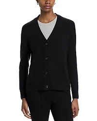 C by Bloomingdale's Cashmere Grandmother V Neck Cardigan Sweater - Exclusive