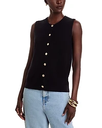 C by Bloomingdale's Cashmere Crewneck Sweater Vest - Exclusive
