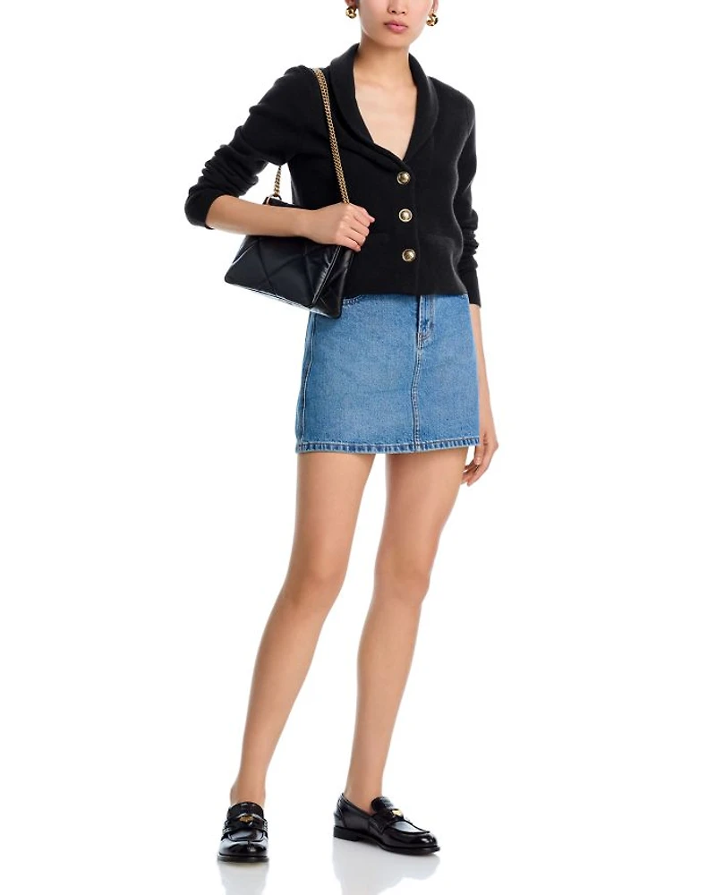 Novelty Button Cashmere Blazer - Exclusive