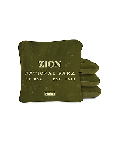 Elakai 4x4 Zion National Park Durasuede + Turbo Polyglide Pilot Versacraft Cornhole Bags