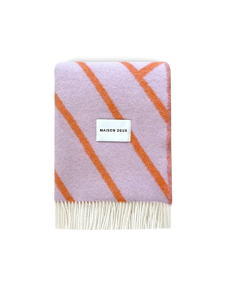 Maison Deux Lines Blanket