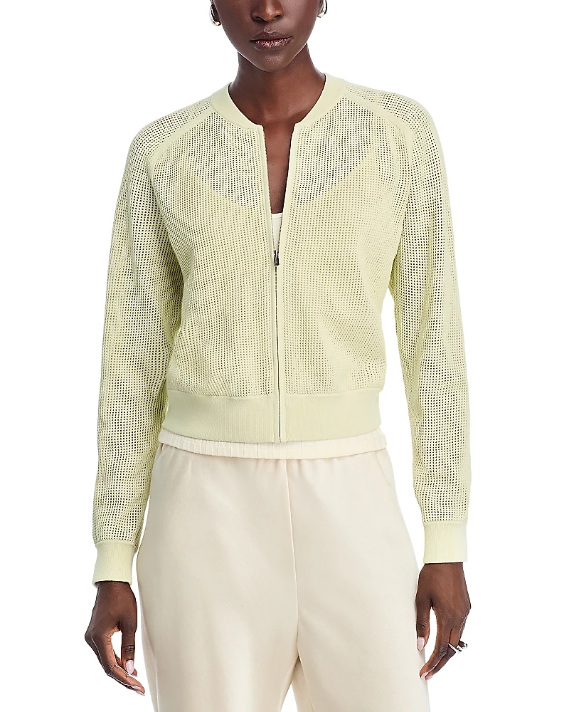 Theory Crewneck Cardigan Sweater