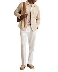 Twill Twin Pocket Oversized Shirt