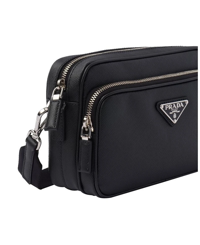 Saffiano Leather Shoulder Bag