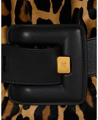Anthem Medium ponyskin-style leopard print bag