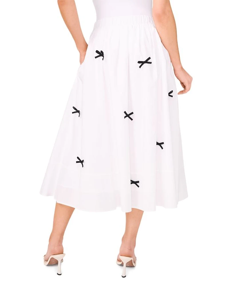 Pull On Midi Skirt