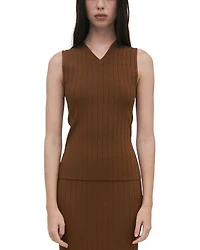 Rib Sweater Vest