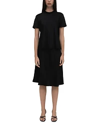 Bias Silk Skirt
